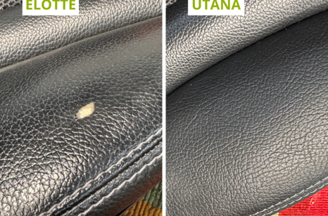 Autókárpit javítás - Bőrülés javítás Mercedes-en - Előtte és Utána fotó