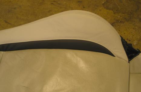 Combtámasz csere bőrülésen